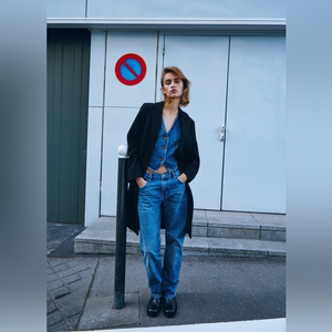 Felt texture‎ Zara coat